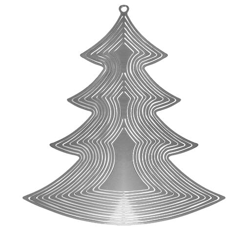 3D-Weihnachtsbaumanhänger Tannenbaum
