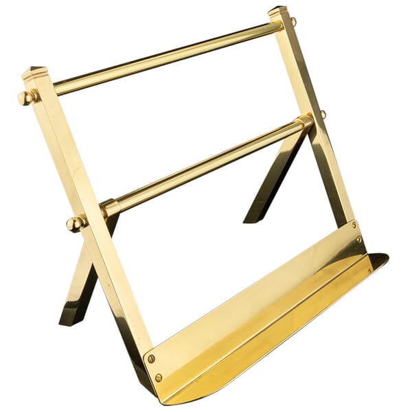 Kochbuchständer / Notenständer Messing